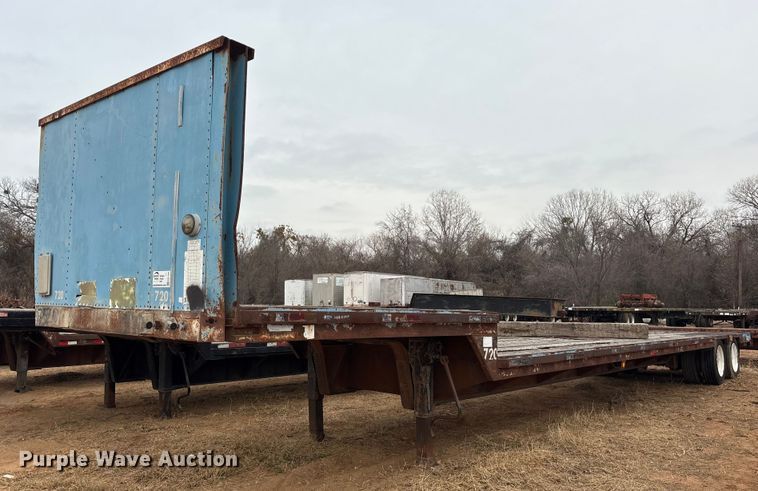 1984 Aztec drop deck trailer - EE1425