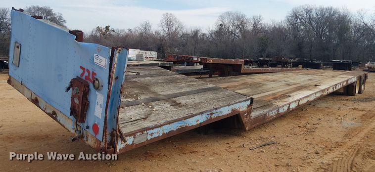 1985 Aztec drop deck trailer - EE1431