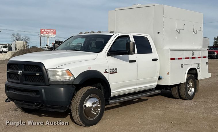 2014 RAM 5500HD utility / service truck - EG2010
