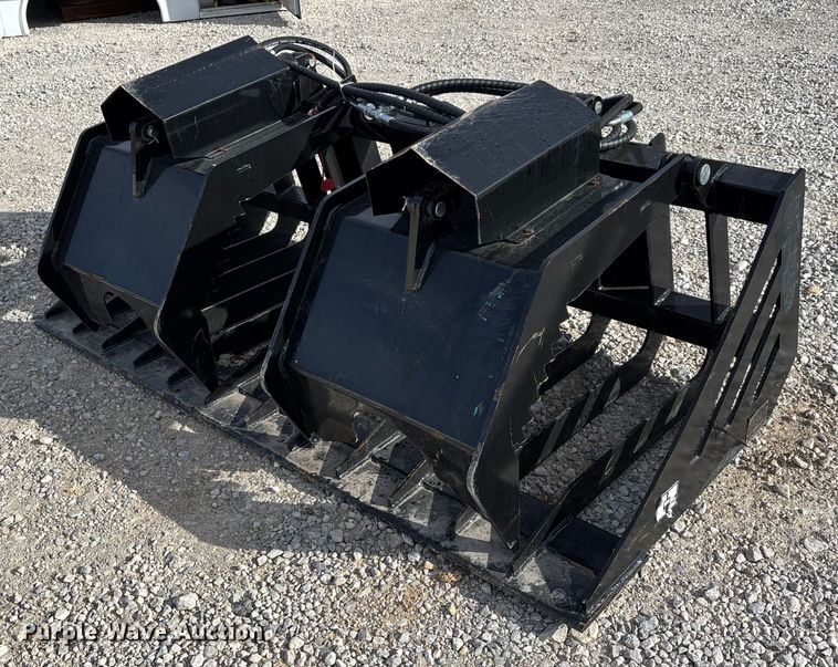 GIYI HWG72 skid steer grapple bucket - EJ7789