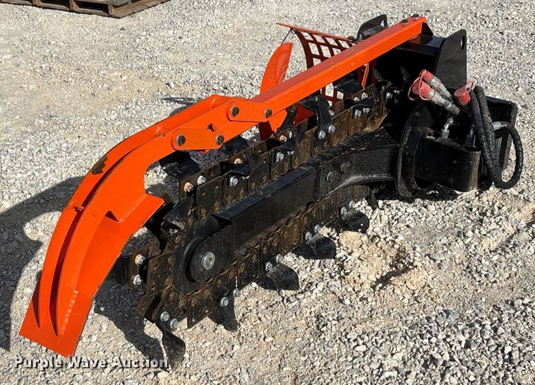FITI D39 skid steer trencher - EJ7791