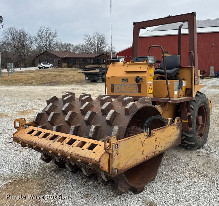 J.I. Case W602BPD single drum vibratory roller - ER0425