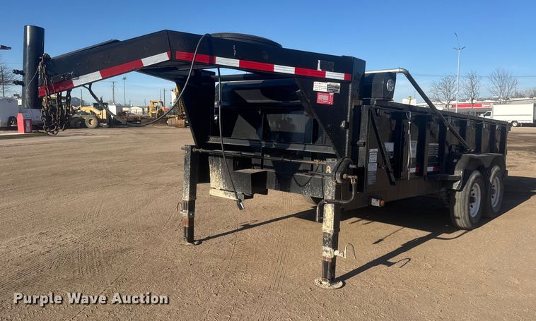 2007 Big Tex 14GX-14 dump trailer - ET1511