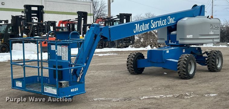 Genie Boom Lift For Sale | Purple Wave Auction