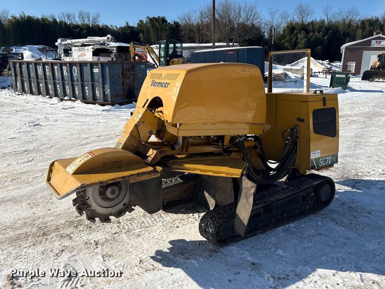 2023 Vermeer SC70TX stump grinder - ET8647