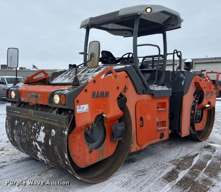 2014 Hamm HD + 120i V0 double drum vibratory roller - FK1170
