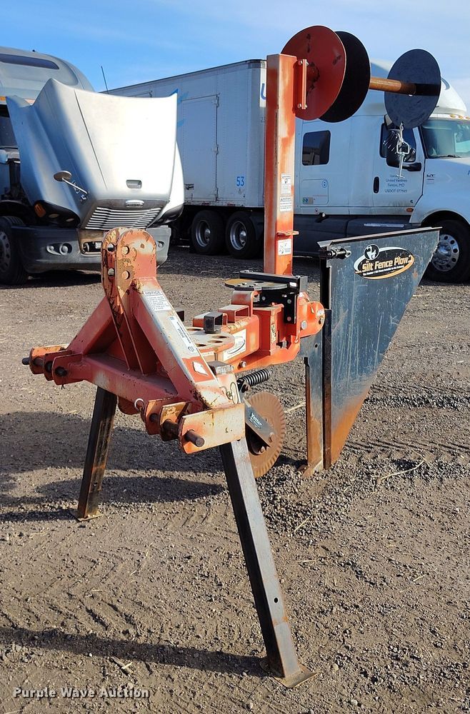 McCormick Equipment RTSFP-36 silt fence plow - IH9441