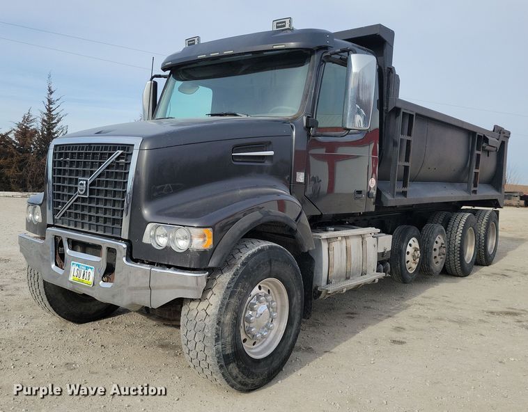 2017 Volvo VHD64F dump truck - NK9771