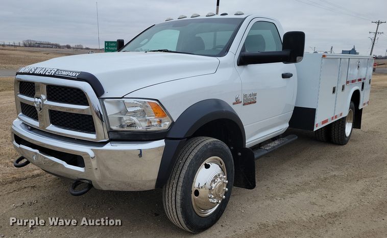 2018 Ram 5500 utility / service truck - NK9782