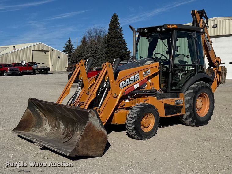Case 580 Super N Tractor Loader Backhoe For Sale | Purple Wave Auction