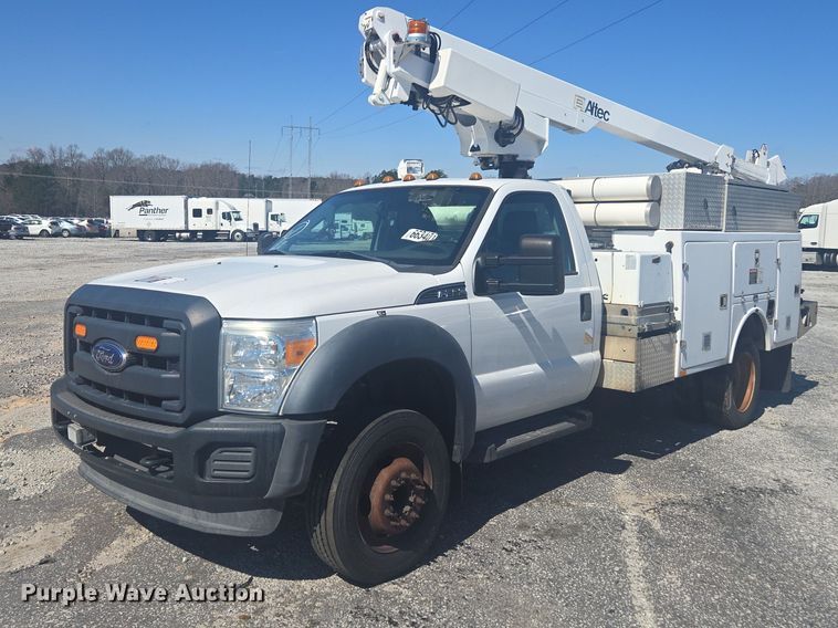 2015 Ford F450 Super Duty bucket truck - YA2475