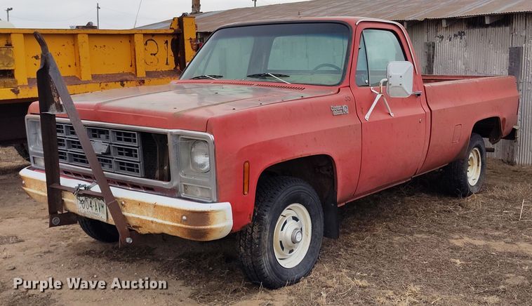 1979 Chevrolet Custom Deluxe K10 pickup truck - DT0906