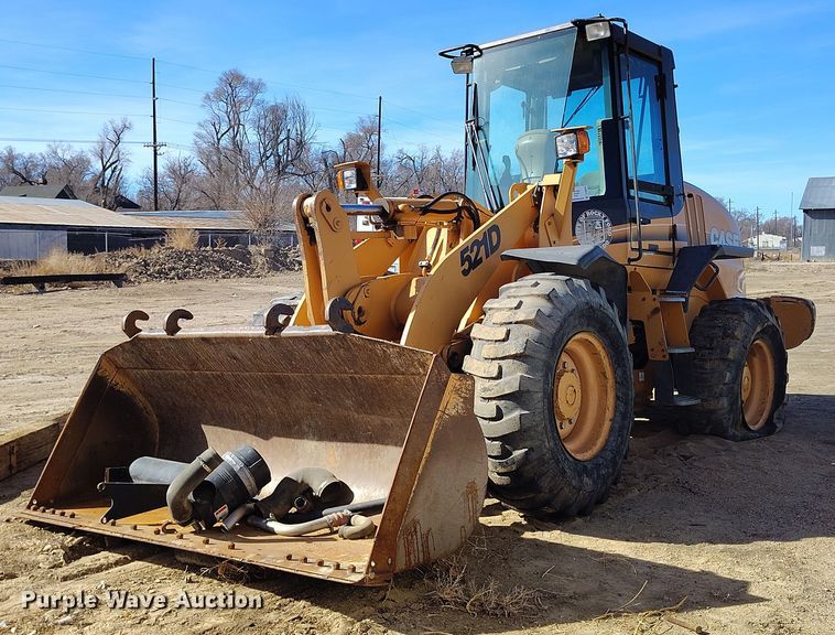 2002 Case 521D wheel loader - DT0924