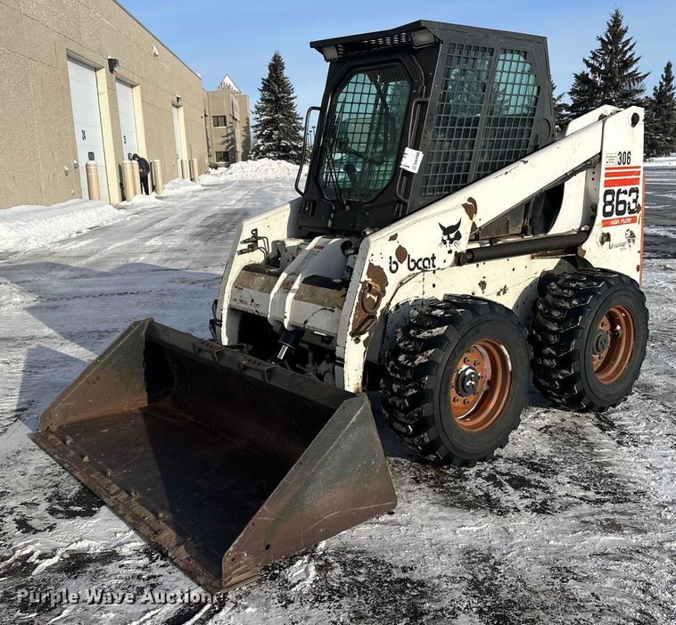 1999 Bobcat 863 skid steer loader - DW4496