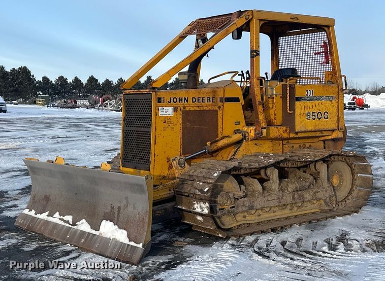 1990 John Deere 550G dozer - DW4994