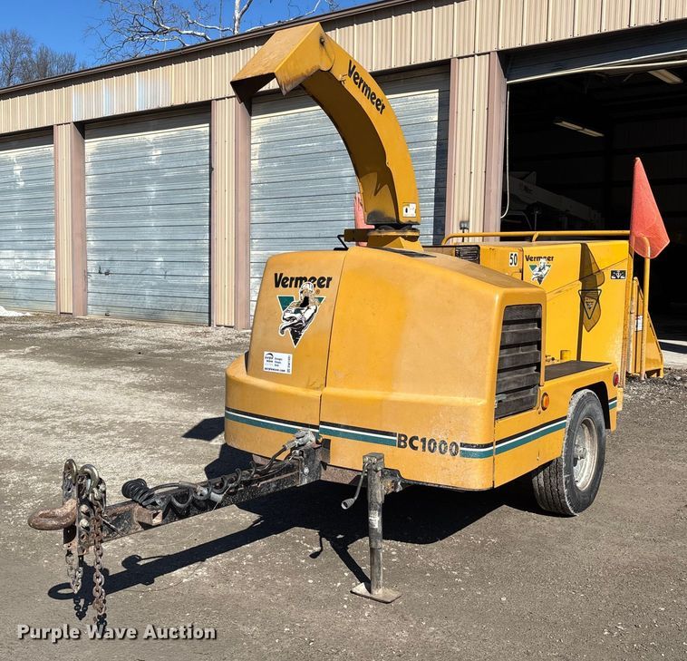 2000 Vermeer BC1000 wood chipper - DW7491
