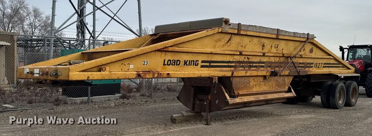 1988 Load King  1827 bottom dump trailer - EA2225