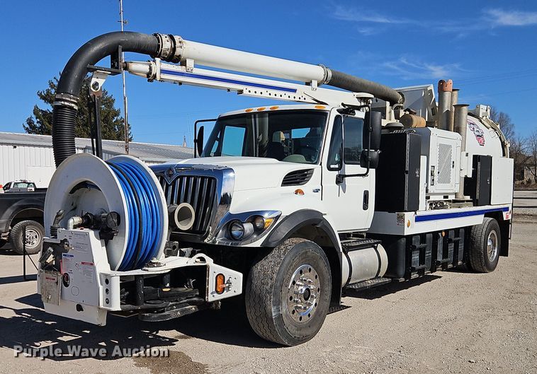 2012 International 7400 sewer jetter truck - EO4994
