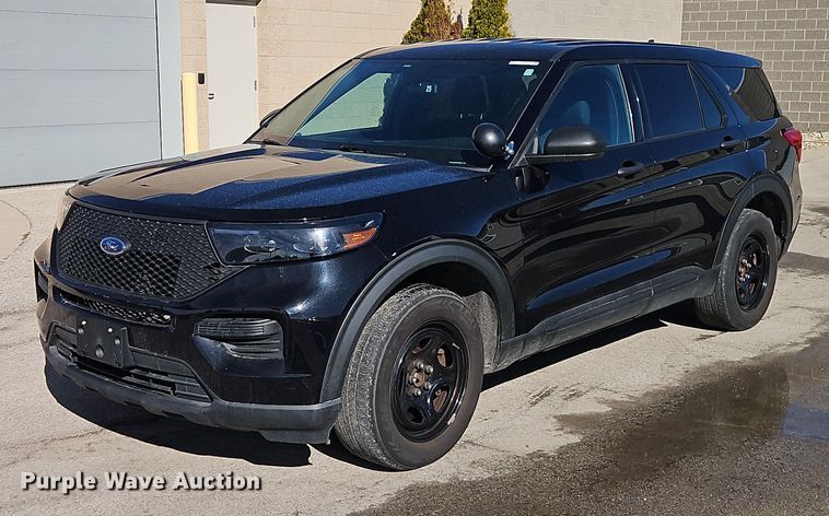 2022 Ford Explorer Police Interceptor SUV - EO7011