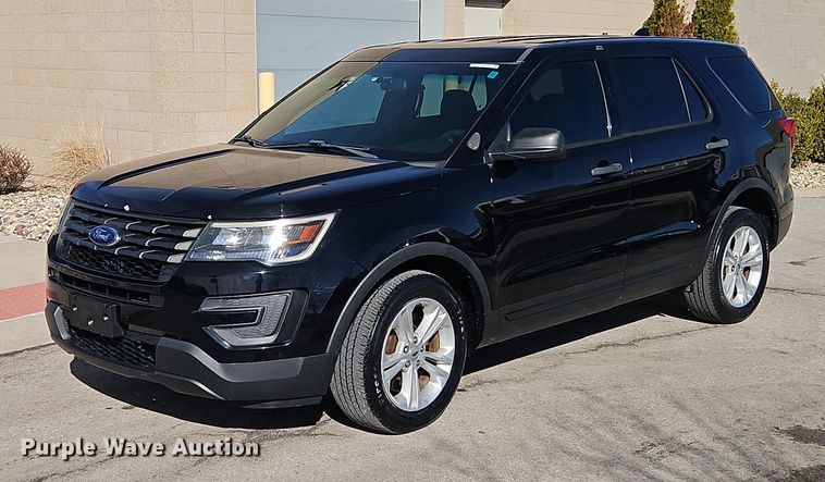 2016 Ford Explorer Police Interceptor SUV - EO7012