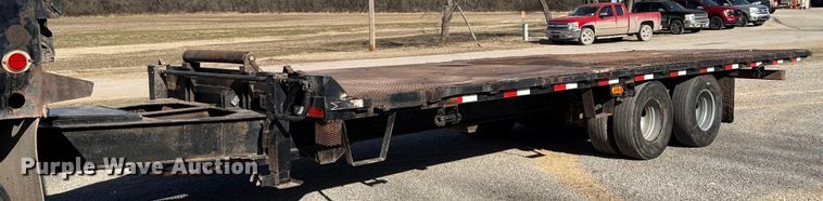 2014 Friesen Trailers LLC GN-25-H tilt deck equipment trailer - ES5796