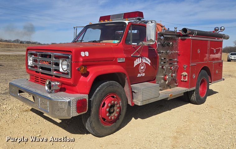 1978 GMC 6500 fire truck - ET1280