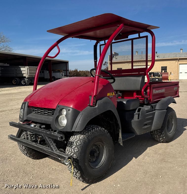 2007 Kawasaki Mule 610 KAF400A utility vehicle - ET1544