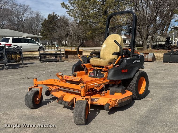 Scag Cheetah Commercial Turf Mower For Sale | Purple Wave Auction