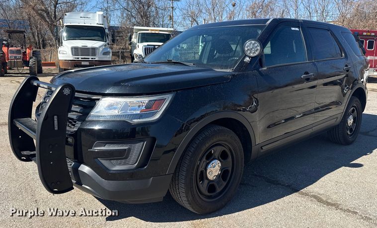 2017 Ford Explorer Police Interceptor SUV - EU4069