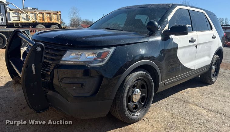 2017 Ford Explorer Police Interceptor SUV - EU4074