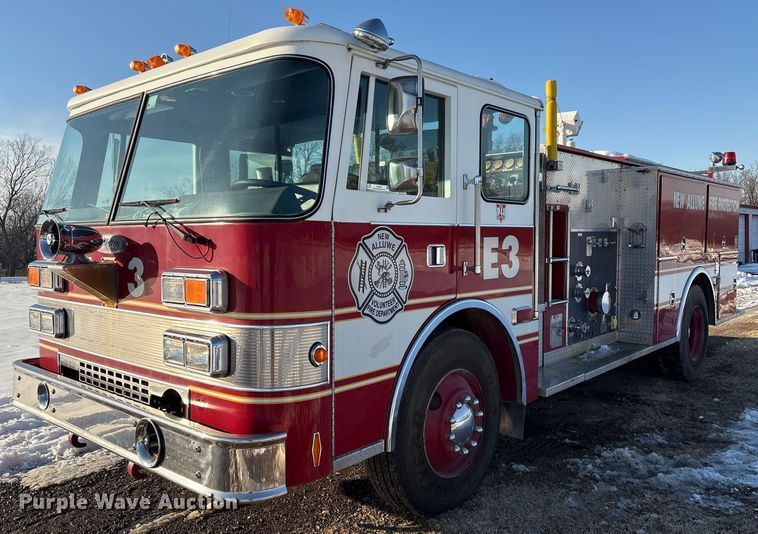 1989 Pierce pumper fire truck - EV2667