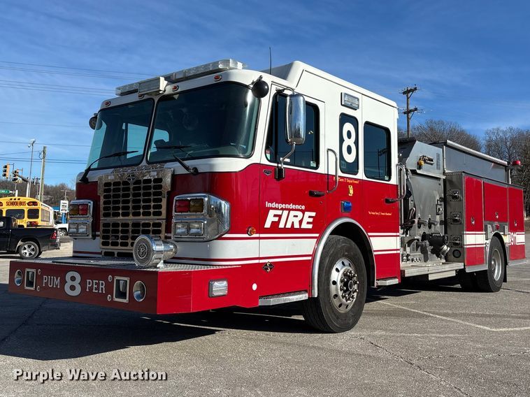 2016 Spartan LA41M-2142 pumper fire truck - FB3507