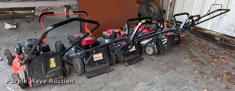 (5) push mowers  - FB8636