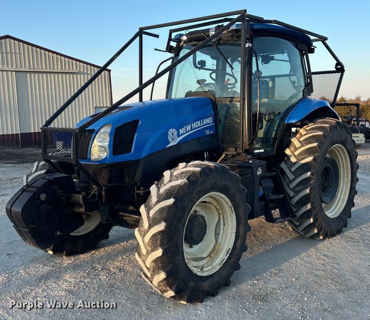 New Holland T6.155 MFWD tractor - FC1537