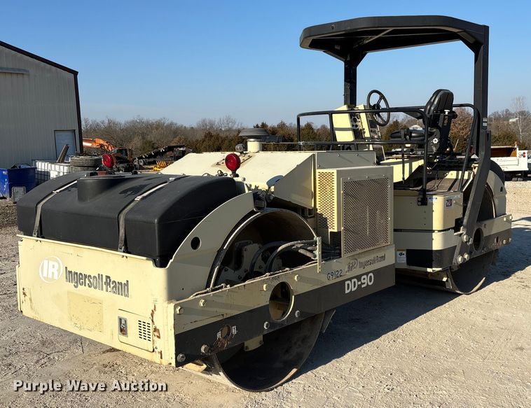 Ingersoll Rand DD-90 double drum vibratory roller - FC1543