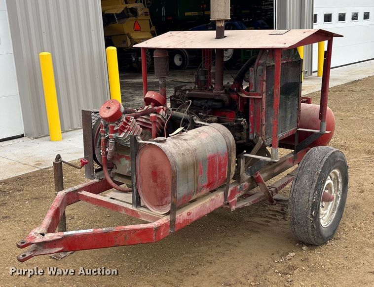 Shop built air compressor - FC1576