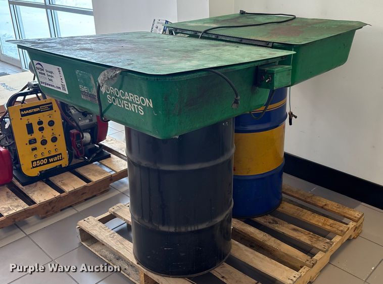 (3) KleenTec KT 1330 parts washers - FK1165