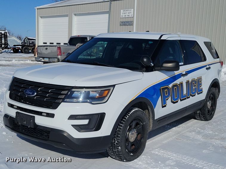 2017 Ford Explorer Police Interceptor  SUV - NK9802