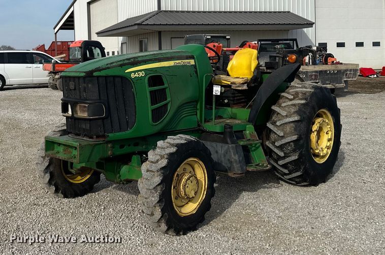 2008 John Deere 6430 MFWD tractor - DV0777
