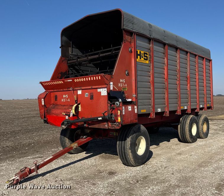 H&S HD7+4 silage wagon - EF2421