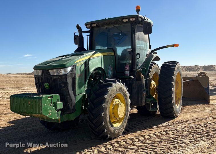 2018 John Deere 8245R MFWD tractor - EU4839