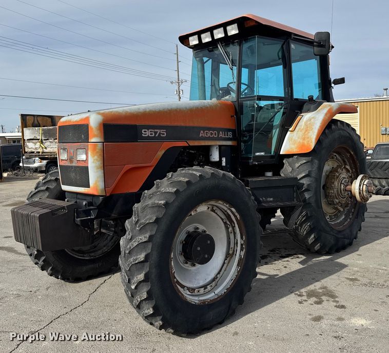 Agco Allis 9675F tractor - FB0763