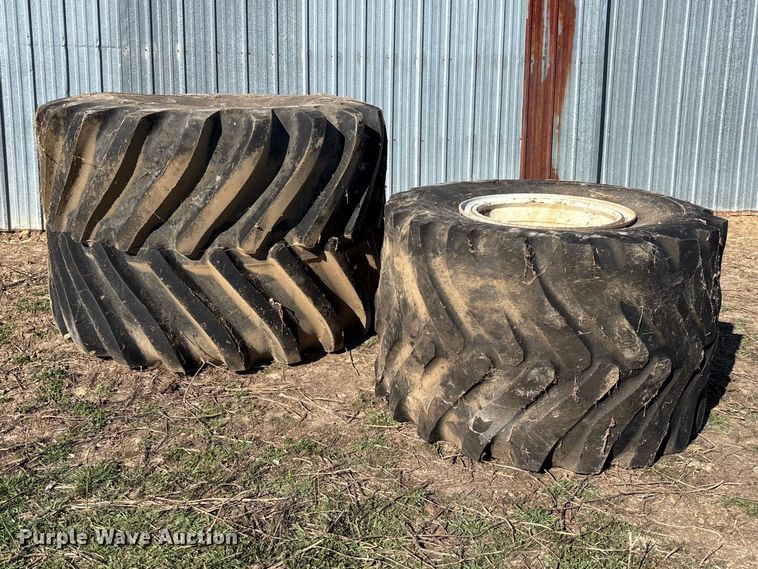 (2) flotation tires - FB3102