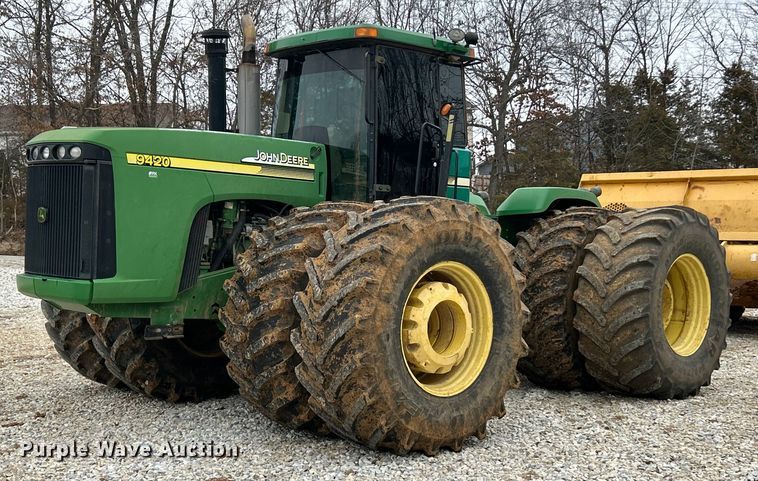 2002 John Deere 9420 4WD tractor - FC5035