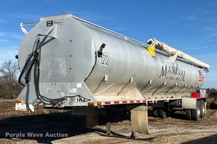 1996 CEI Pacer AT35L feed delivery trailer - FG0072