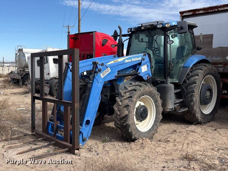 2012 New Holland T6030 MFWD tractor - YA2577