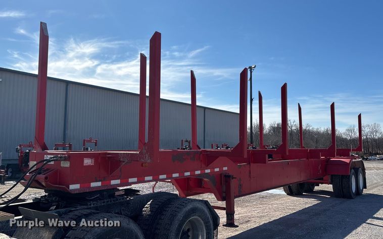 2009 Mertz 100047149 log trailer - DW7470