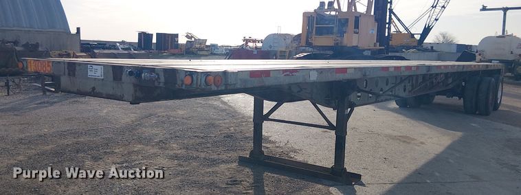 1980 Transcraft TL-13 flatbed trailer - EE1451