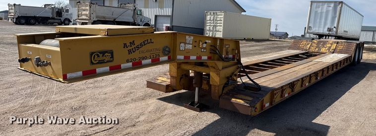 2013 Witzco RG-35 lowboy equipment trailer - EP2994