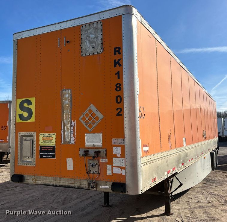 2005 Wabash dry van trailer - ET6968